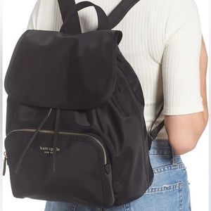 NWT Kate Spade Black Backpack - Great graduation gift!